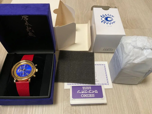 Seiko Fate Grand Order Original Servant Watch Armbanduhr Musashi Saber Modell - Bild 1 von 4