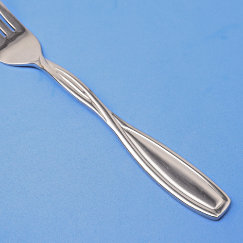 BergHOFF Rostfrei J06 Dinner Fork 18/10 Glossy Stainless Flatware Twist 8 1/8" - Picture 3 of 8