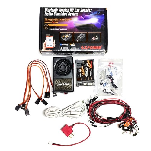 GT Power Bluetooth Version RC Car Sounds/Lights Simulated System - Picture 2 of 8