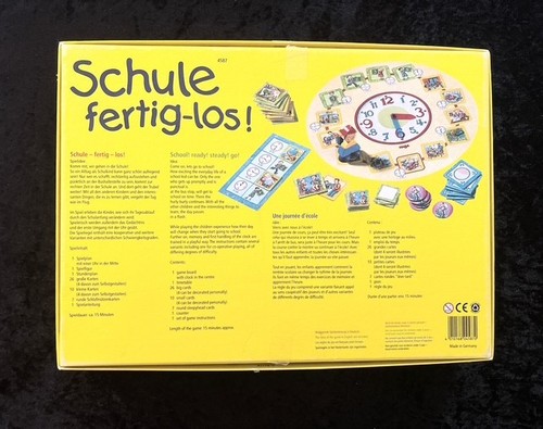 Schule fertig - los! Brettspiel von HABA Kinderspiel Spiel vollständig - Bild 3 von 6