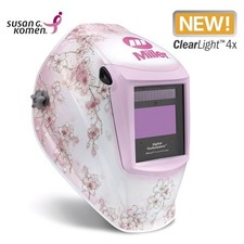 Miller 29675 Digital Performance Welding Helmet with ClearLight 4x Lens, Burn &