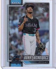 2026 Topps Series 1 Ronny Henriquez RAINBOW FOIL