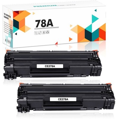2 PCS 78A CE278A Toner Cartridge for HP LaserJet M1536dnf MFP P1606 P1600 P1566