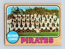 1968 Topps #308 Pittsburgh Pirates Pittsburgh Pirates