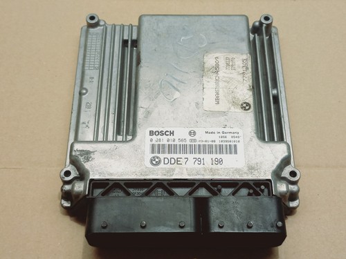 BMW E46 M47N 2.0D DIESEL 110KW ENGINE CONTROL UNIT / ECU  7791190 0281010565 - Picture 1 of 4