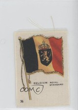 1912 BDV Flags of the World Silks Tobacco Belgium Royal Standard #36 a8x