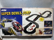 Artin Super Devils Jump Road Racing Set 10091- For Parts - NO CARS - Incomplete 