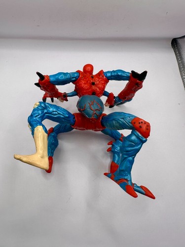 Spider-Man Animated series, Web Trap Monster Spider 5.5" figure, 1997 Toy Biz - Picture 2 of 2