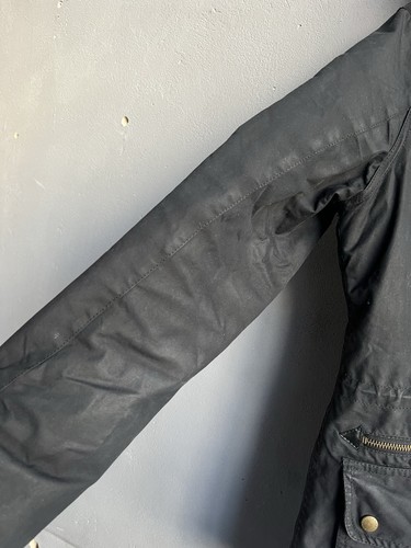 Barbour Kelsall Womens Wax Parka Jacket Size 14 - Picture 8 of 24