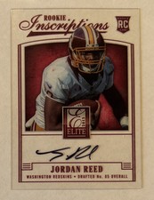 🔥2013 Panini Elite Rookie Inscriptions JORDAN REED RC Washington Redskins🔥Auto