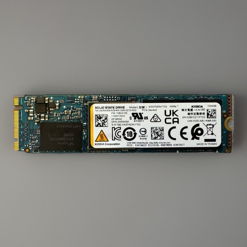 Dell XRWXM Kioxia Toshiba XG7 KXG70ZNV1T02 Gen4 PCIe 1TB NVME SSD 2280 M.2