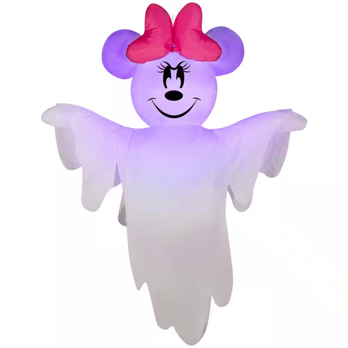 4 Ft. Tall Halloween Inflatable Airblown-Hanging Minnie Mouse - Picture 10 of 12
