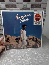 Khalid American Teen Double LP Translucent Blue Vinyl Limited Edition NEW