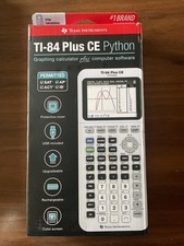Texas Instruments 84 Plus CE Graphing Calculator - Bright White