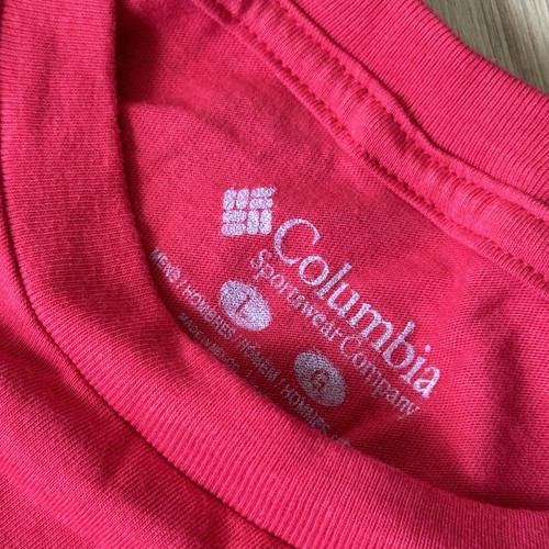 Columbia Mens Tshirt Large Red - Picture 3 of 4