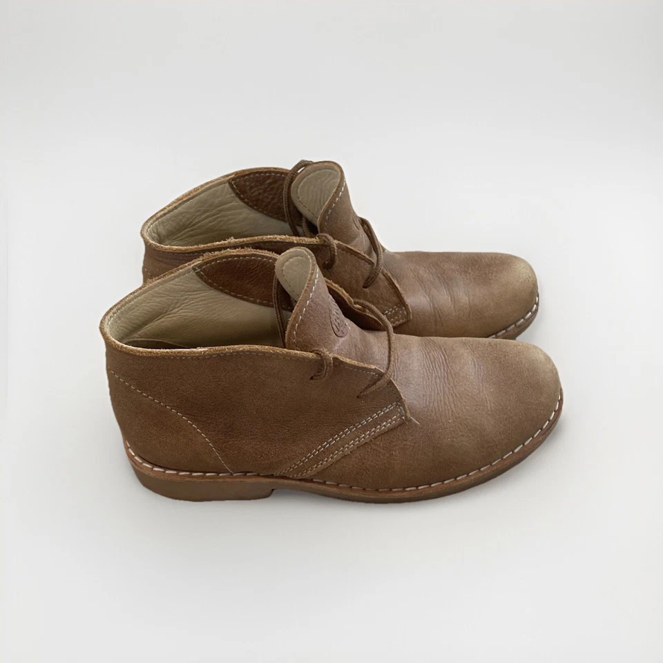 Botas Chukka Roots Desert Cuero Gamuza Tostado Talla 8.5 Con Cordones Hechas en Canadá 🇨🇦 Foto 2 de 4
