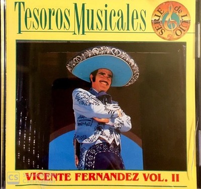 Vicente Fernandez   Tesoros Musicales Vol. II CD