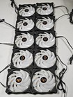 Lot Of 10 PC Raffreddamento Ventole - Non Testato, Segni Di Usare, N.Accessori