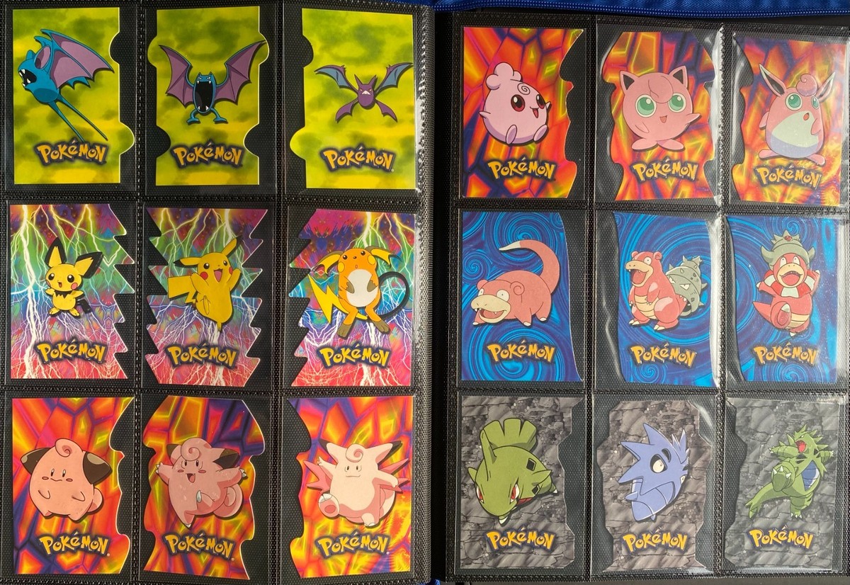 Pokemon TOPPS Johto League Champions - Complete Diecut set