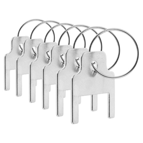 6pcs Paper Towel Dispenser Key Set: Replacement Keys Compatible For Kimberly