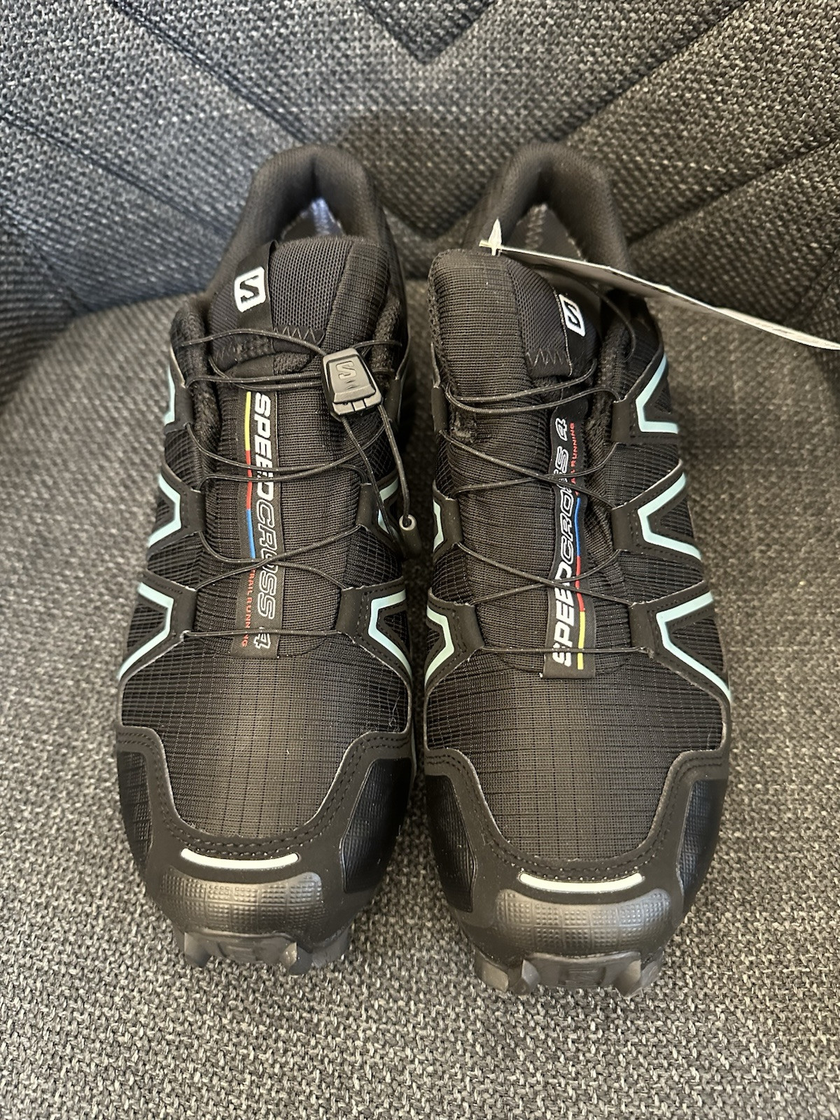 Nuove scarpe da trail running Salomon Speedcross 4 GTX W 383187 taglia UK 9 nere