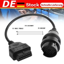 OBD2 Adapter 38 Pin für Mercedes Benz Diagnosekabel OBD1 auf OBD2 bis Bj. 2000 OBD2 Adapter 38 Pin für Mercedes Benz Diagnosekabel OBD1 auf OBD2 bis Bj. 2000