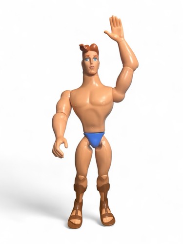 Vintage 1996 Disney’s Legends Of Love Hercules Puppe Actionfigur 12”