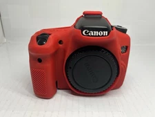 Canon EOS 70D 20.2MP Digital SLR Camera - Black Mint Condition Complete Set