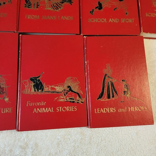 Vintage 1953 The Children's Hour Story Books Complete 16 Volume Set Hardcover - Picture 8 of 24