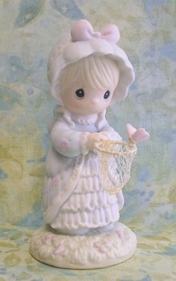 Precious Moments Porcelain Figurine Collectible 1990  May Only Good Things Come 