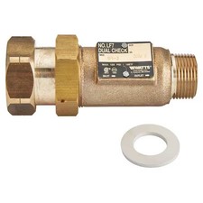 Watts 1X3/4 Lf7ru4-3 Backflow Preventer, Size 1", 175 Psi