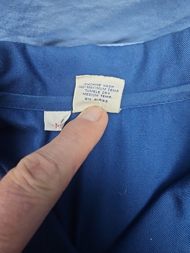 Vintage Lady Unitog FORD MERCURY Uniform Jacket USA Made Pockets Union Workwear - Picture 5 of 12