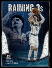 2022-23 Panini Donruss Optic #12 LaMelo Ball Raining 3s Charlotte Hornets