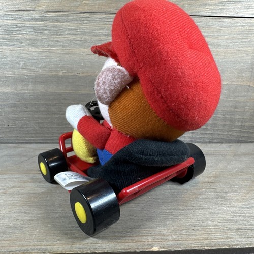 Super Mario Kart Plush 1993 TAKARA NINTENDO Mario VERY RARE VTG Japan Prize - Picture 5 of 10