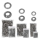 Yessources #0/#2/#4 Grommet Tool Kit 900pcs 1/4" 3/8" 1/2" Grommets and Washers — photo 9
