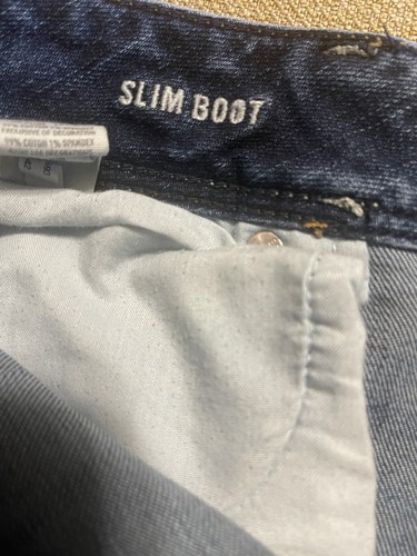 American Eagle Stretch Größe 8 Damen Slim Boot Denim Jeans - Bild 3 von 6