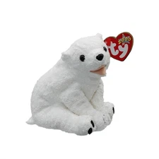Ty Beanie Baby Aurora Polar Bear - MWMT