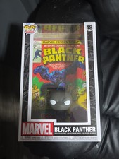 Funko Pop! Cubierta de cómic con estuche: Marvel - Black Panther #18