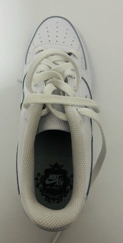 NIKE AIR FORCE 1 BIANCHE SNEAKERS DONNA 39 NO SPORT ABBIGLIAMENTO CORSA TENNIS - Foto 9 di 10