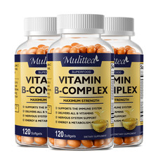 Vitamin B Complex B Vitamins for Women and Men Support  Energy & Immune