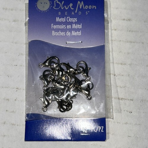 Blue Moon Lot Of Metal Clasps , Metal Jump Rings Jewelry Making Supplies. - Picture 4 of 4
