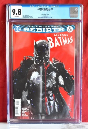 DC Comics: All-Star Batman # 1 CGC Universal Grade 9.8 (Jock Variant Cover)