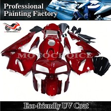 Gloss Red Fairing Kit Fit for Honda CBR600RR 2003-2004 F5 ABS Injection Bodywork