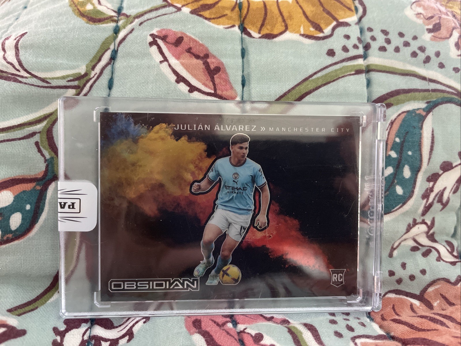 2022-23 Obsidian Julian Alvarez Black Color Blast Panini Sealed