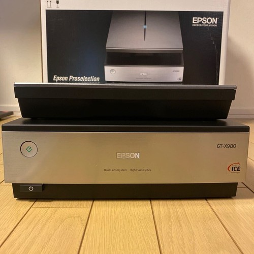 EPSON A4 Flatbed Scanner GT-X980 (Flatbed/A4/6400dpi) From Japan - Picture 6 of 7