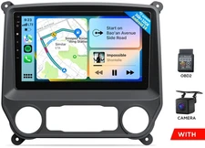 For Chevy Silverado GMC Sierra 2014-2018 Android 14 GPS Car Stereo CarPlay GMSX7