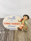 1976 Goebel Hummel Dealer Plaque Vintage Porcelain Store Sign Advertising