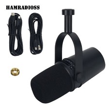 MV7 USB/XLR Podcast Microphone Dynamic Microphone Wired Mic for Livestreaming