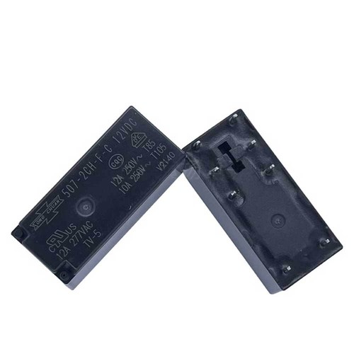 Relé SongChuan 507-2CH-F-C 5VDC 12VDC 24VDC 220/240VAC 12A relé de 8 pines - Imagen 3 de 5
