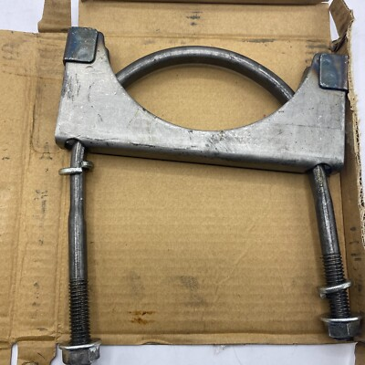 #ad Dayton Parts W35799 Exhaust System Accessory 4quot; Flat Strap U Clamp🔔 $15.92